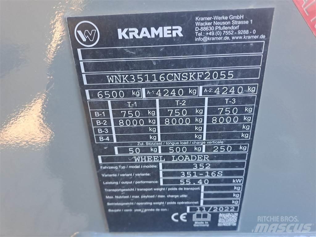 Kramer 8095 Naudoti ratiniai krautuvai
