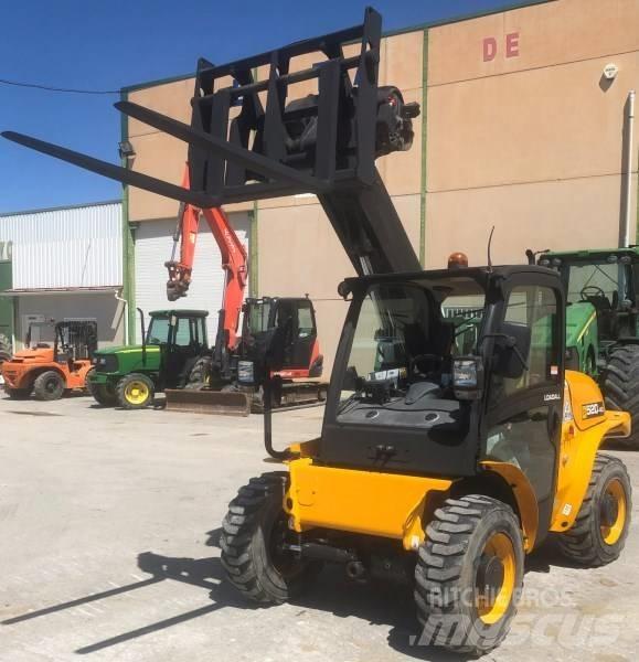 JCB 520-40 Teleskopiniai krautuvai žemės ūkiui