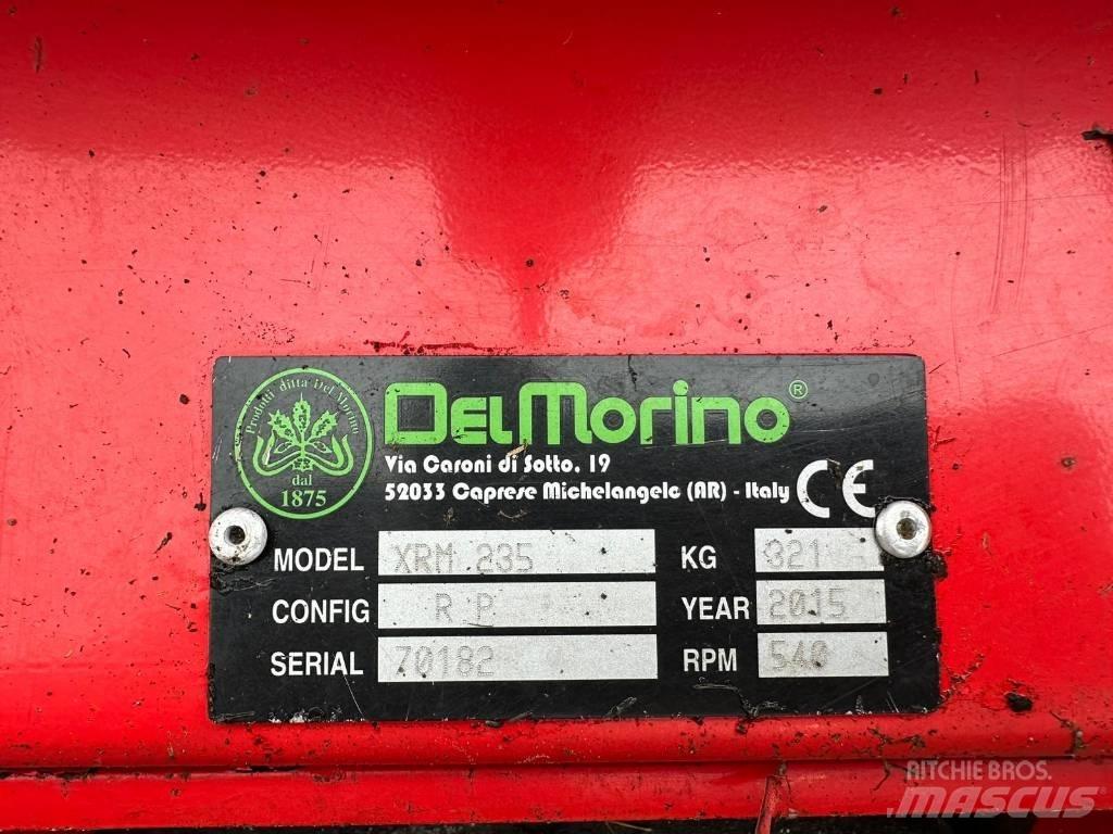 Del Morino XRM 235 Montuojamos ir prikabinamos šienapjovės