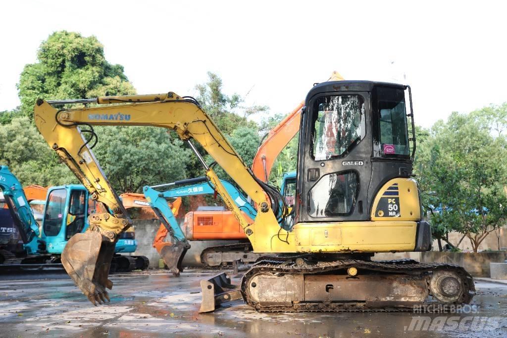 Komatsu PC 50 MR Vikšriniai ekskavatoriai