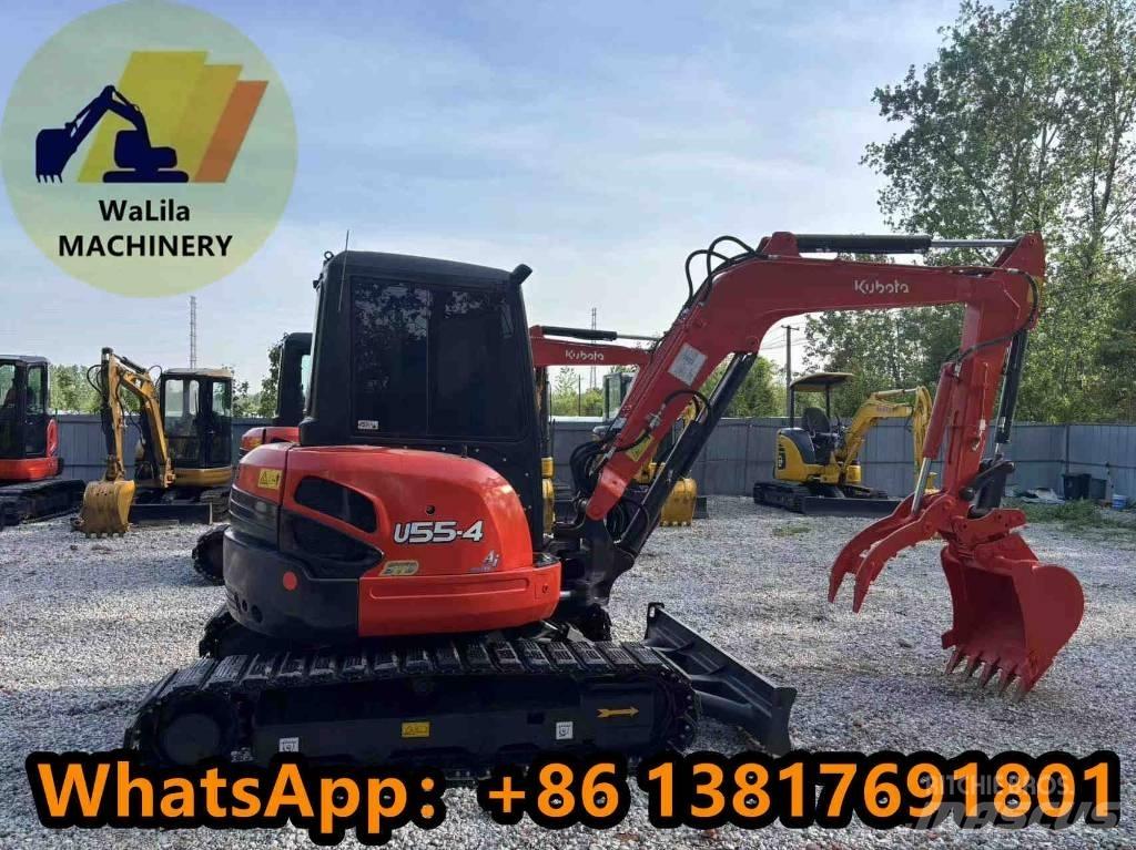 Kubota U 55-4 Mini ekskavatoriai < 7 t