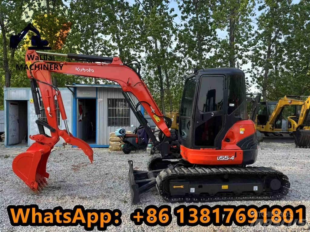 Kubota U 55-4 Mini ekskavatoriai < 7 t