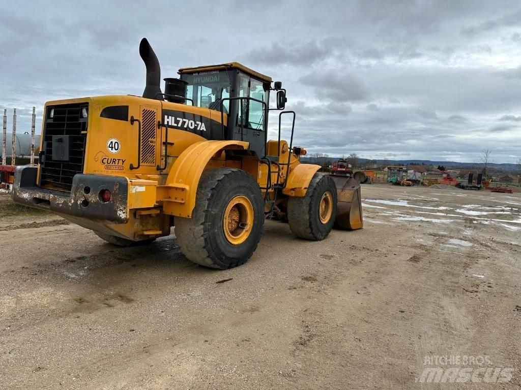 Hyundai HL770-7A Naudoti ratiniai krautuvai