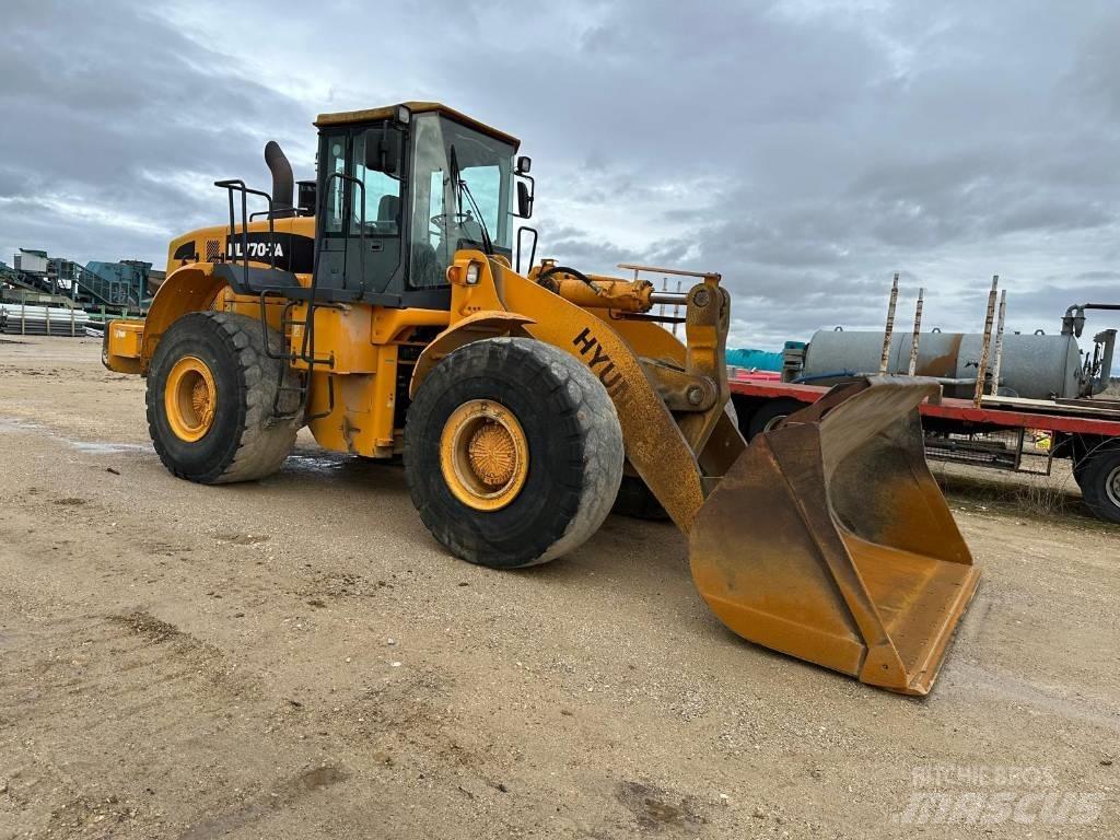 Hyundai HL770-7A Naudoti ratiniai krautuvai