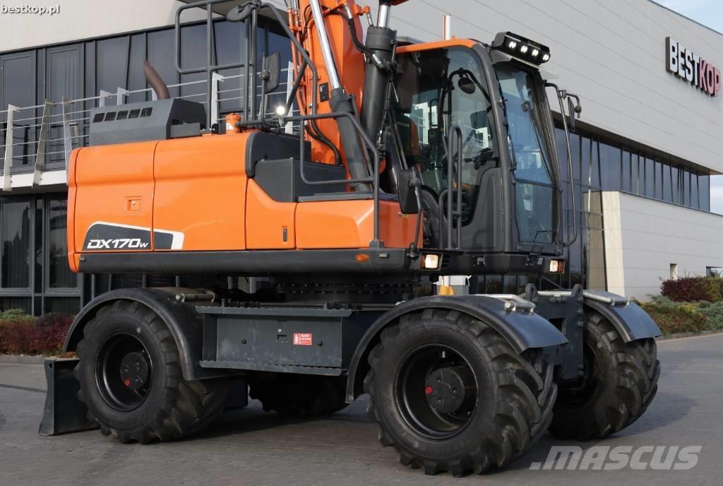 Doosan DX170W-5 Ratiniai ekskavatoriai