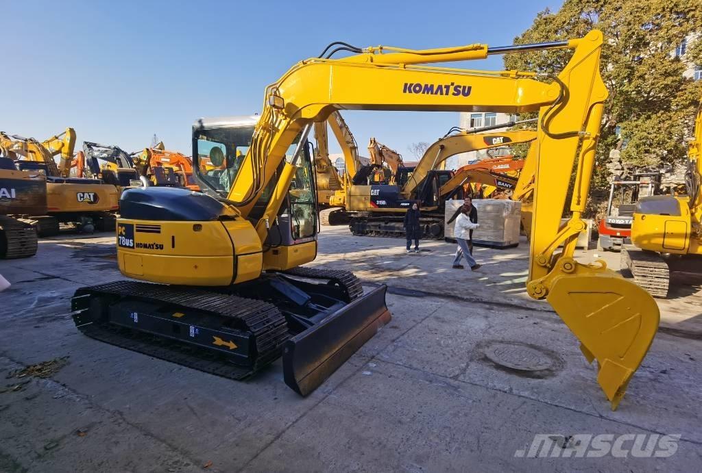 Komatsu PC 78 US-6 Vidutinės galios ekskavatoriai 7-12 t