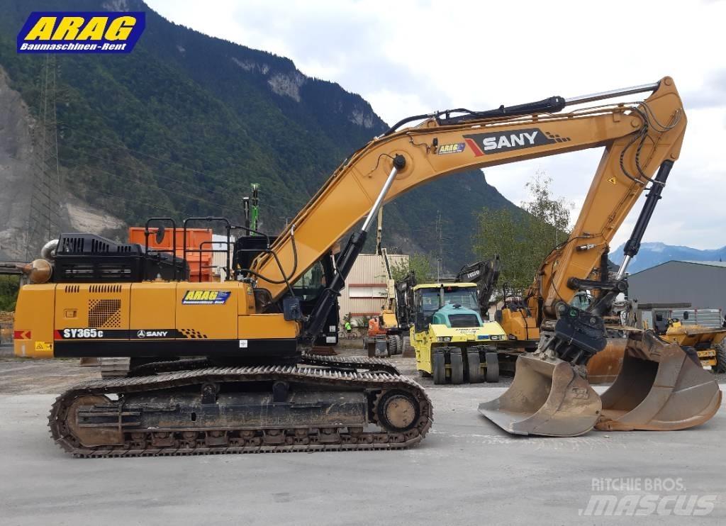Sany SY 365 C Vikšriniai ekskavatoriai