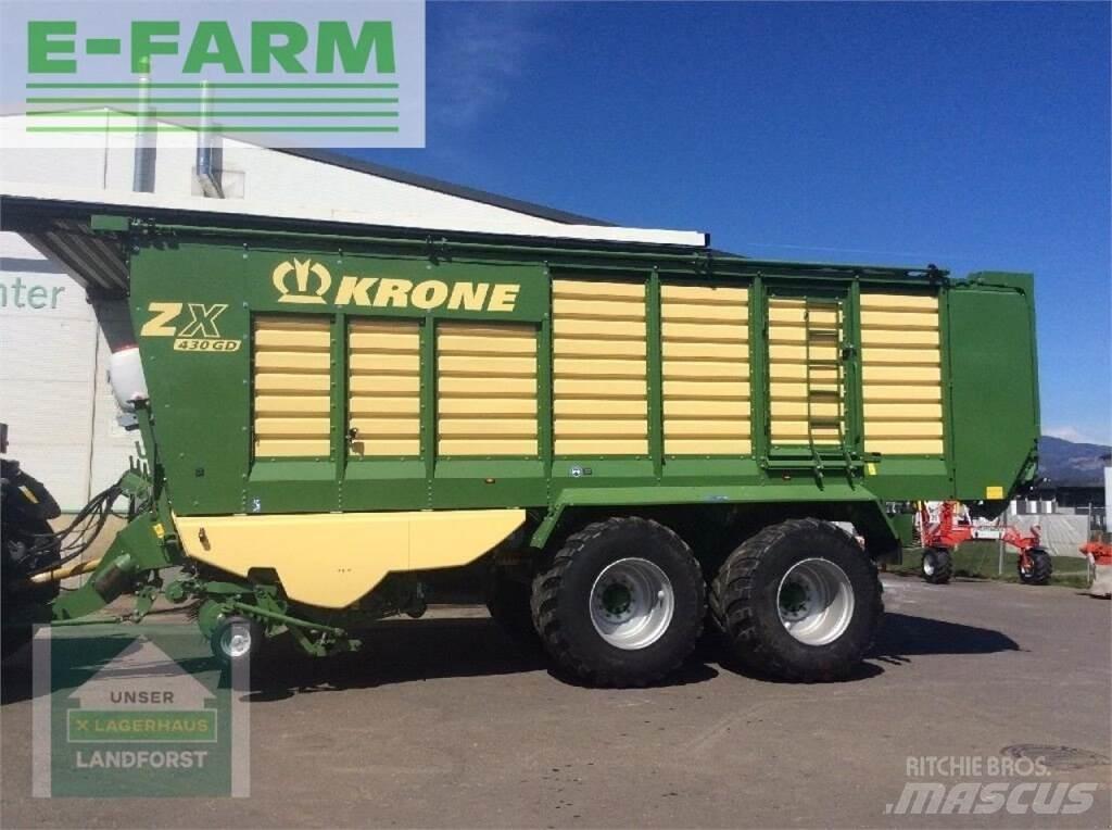 Krone zx 430 gd Kitos puspriekabės