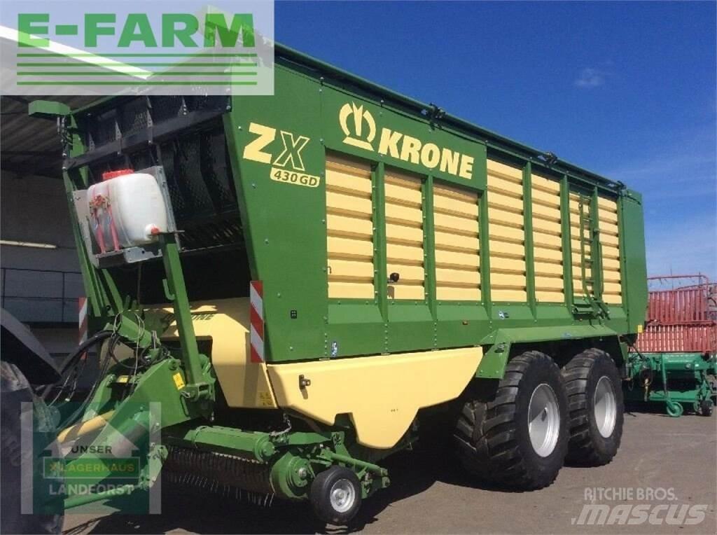 Krone zx 430 gd Kitos puspriekabės