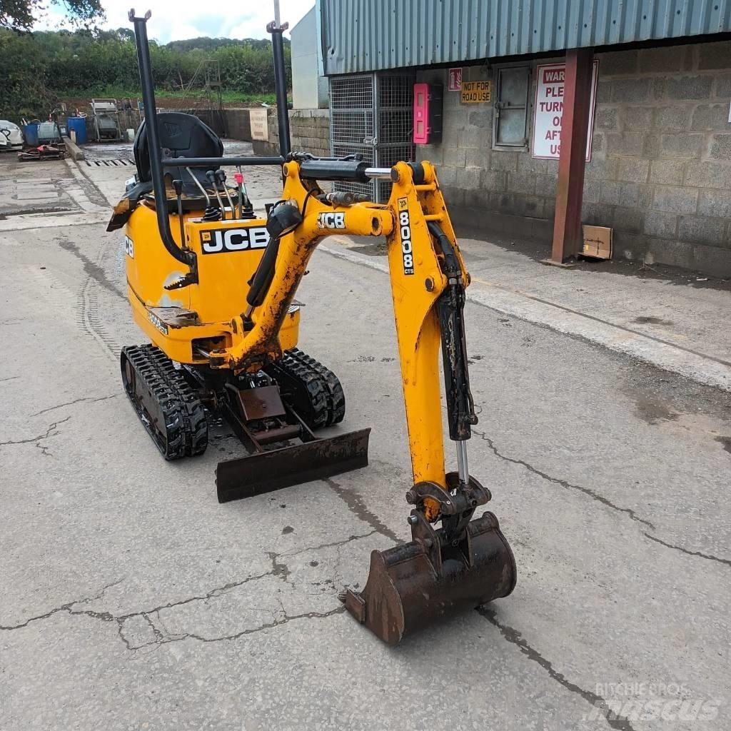 JCB 8008 CTS Mini ekskavatoriai < 7 t