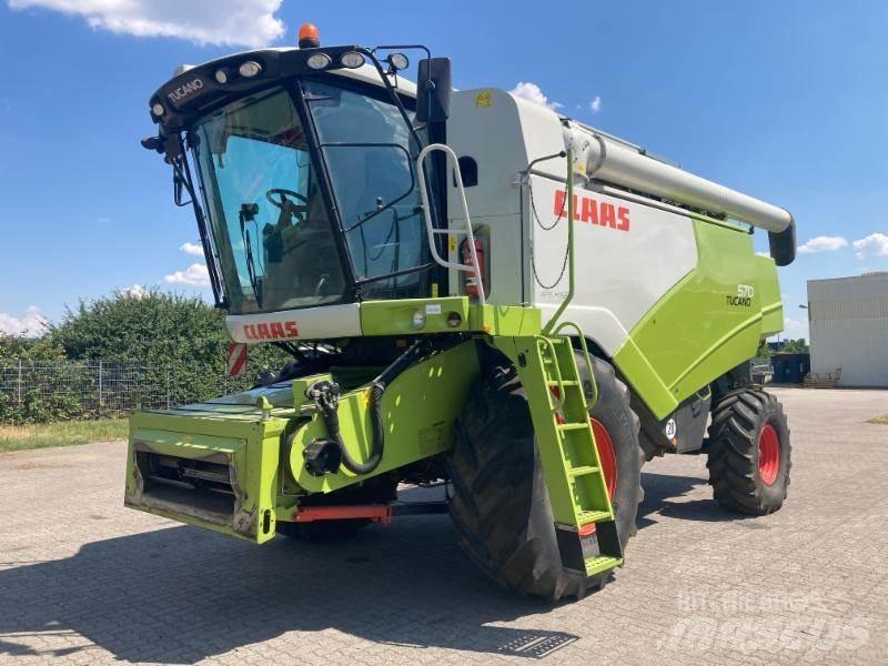 CLAAS TUCANO 570 Derliaus nuėmimo kombainai