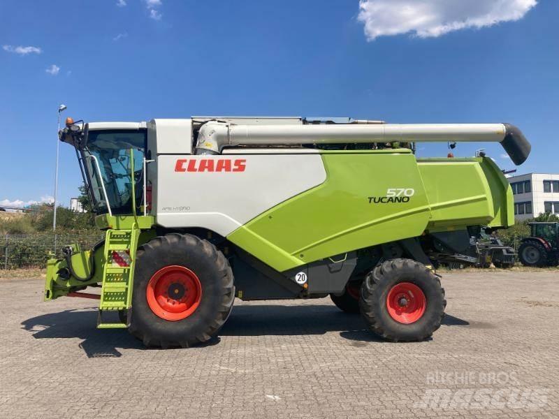 CLAAS TUCANO 570 Derliaus nuėmimo kombainai