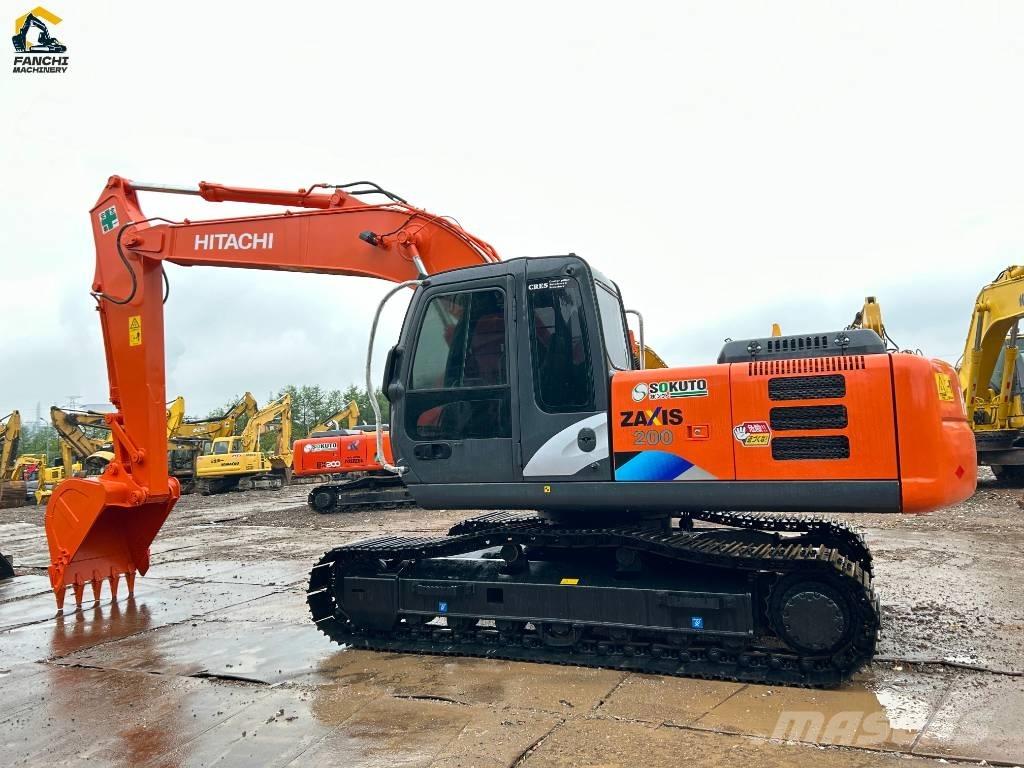 Hitachi 200 Vidutinės galios ekskavatoriai 7-12 t