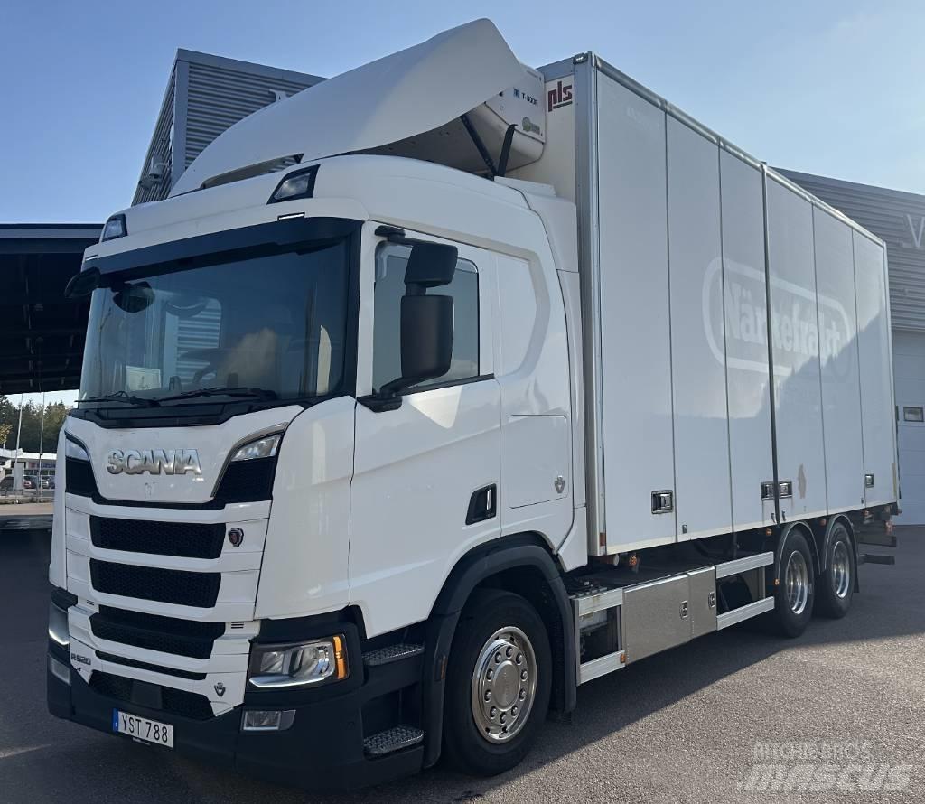 Scania R520B6X2NB Sunkvežimiai su dengtu kėbulu