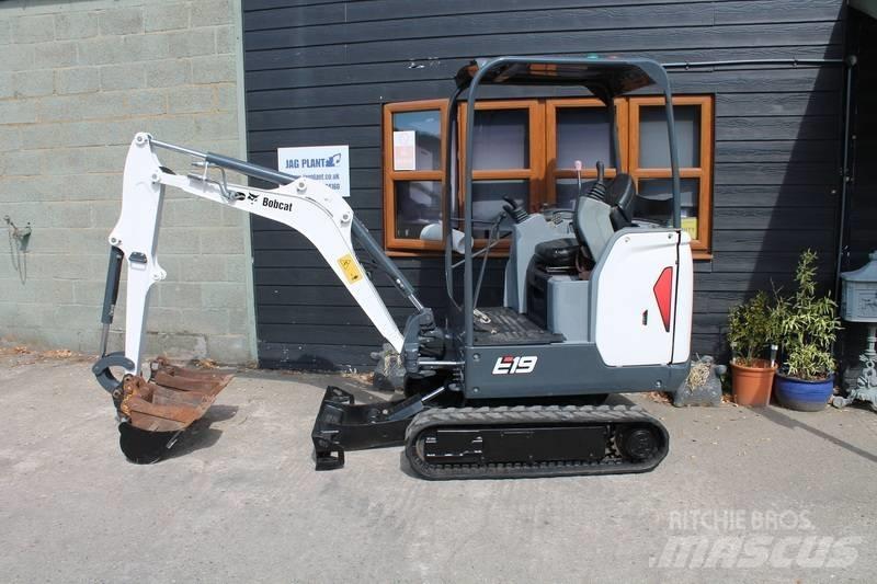Bobcat E 19 Mini ekskavatoriai < 7 t