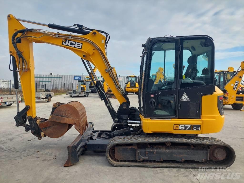 JCB 67 C-1 Mini ekskavatoriai < 7 t