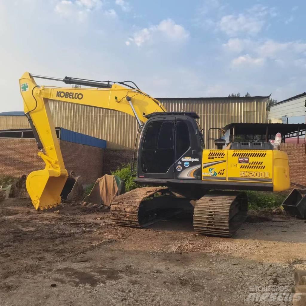 Kobelco SK200D Vikšriniai ekskavatoriai