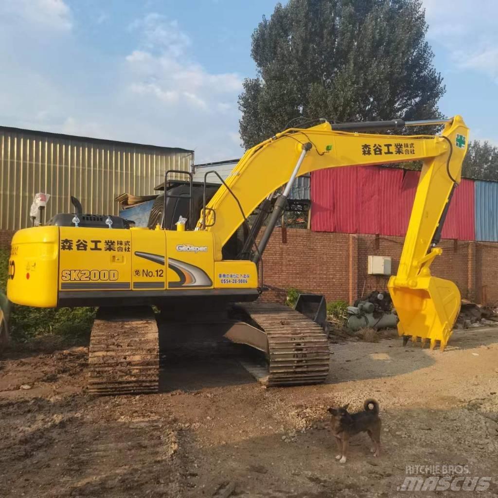 Kobelco SK200D Vikšriniai ekskavatoriai