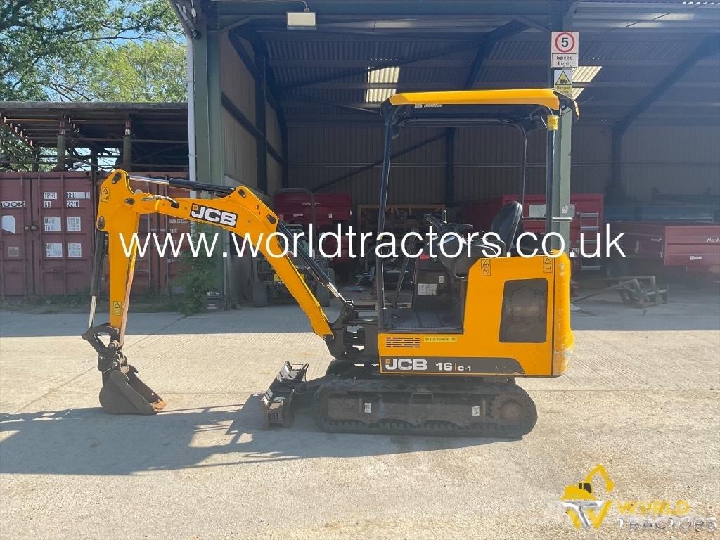 JCB 16 C-1 Mini ekskavatoriai < 7 t