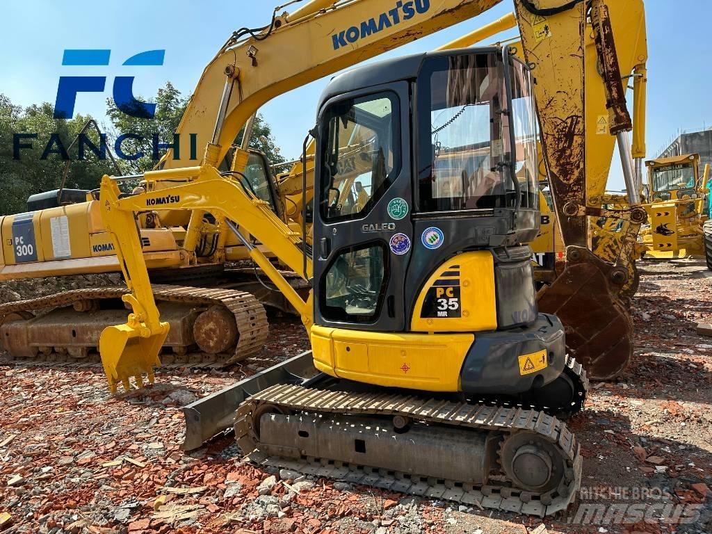 Komatsu PC 35 MR Mini ekskavatoriai < 7 t
