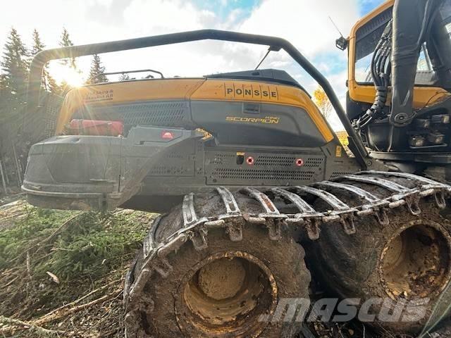 Ponsse Scorpion King Miško technika (Harvesteriai)