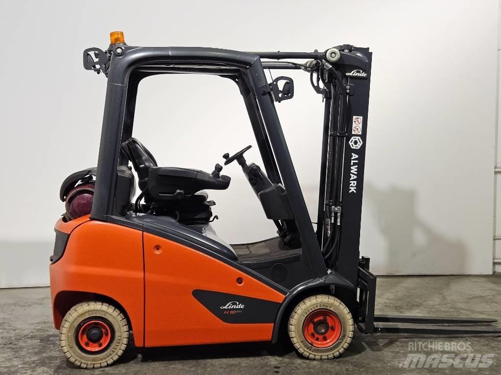 Linde H18T LPG (dujiniai) krautuvai