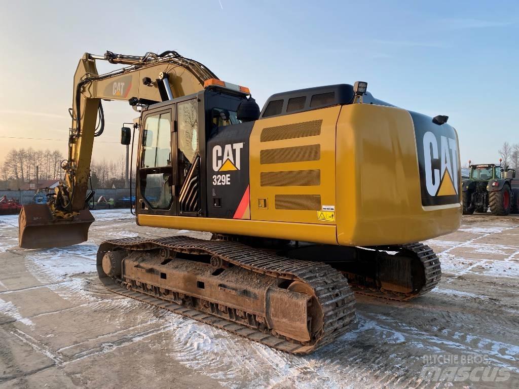 CAT 329 EL Vikšriniai ekskavatoriai