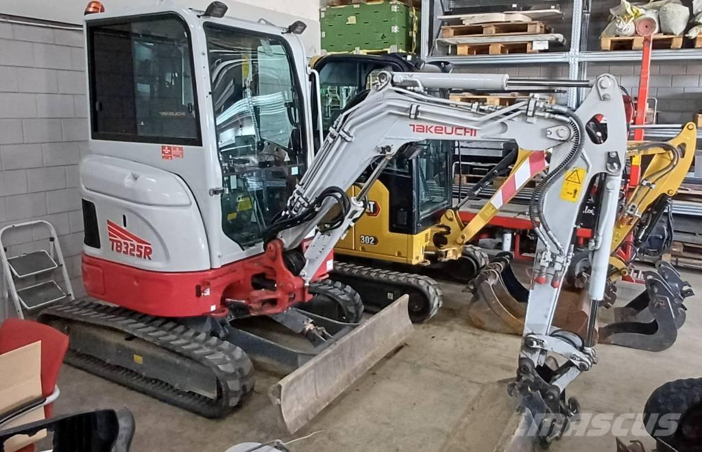 Takeuchi TB 325 R Mini ekskavatoriai < 7 t