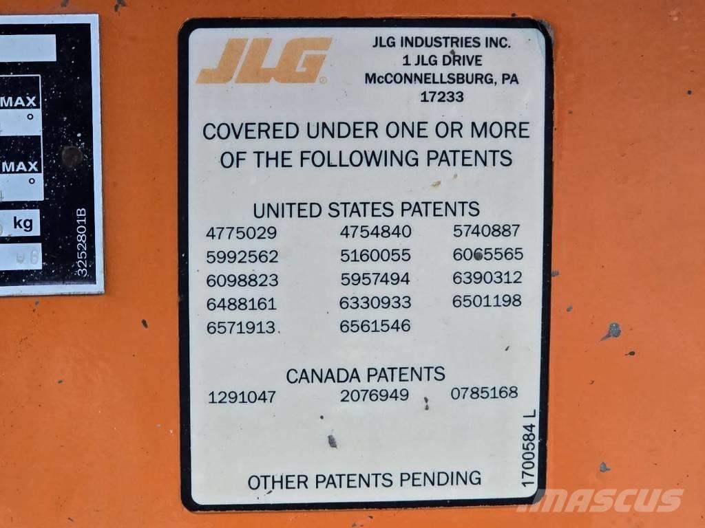 JLG 450 AJ II Alkūniniai keltuvai