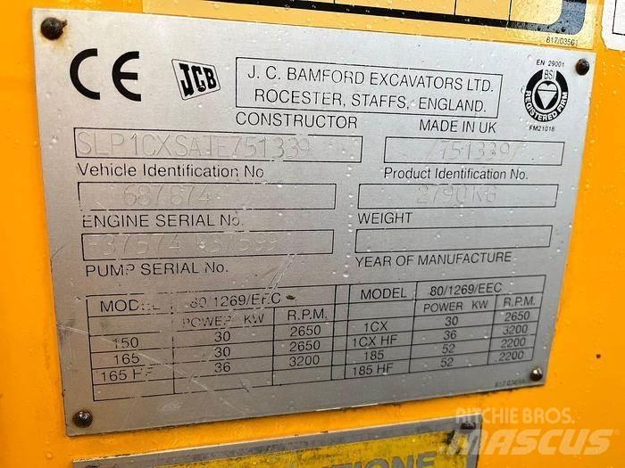 JCB 1CX Ekskavatoriniai krautuvai