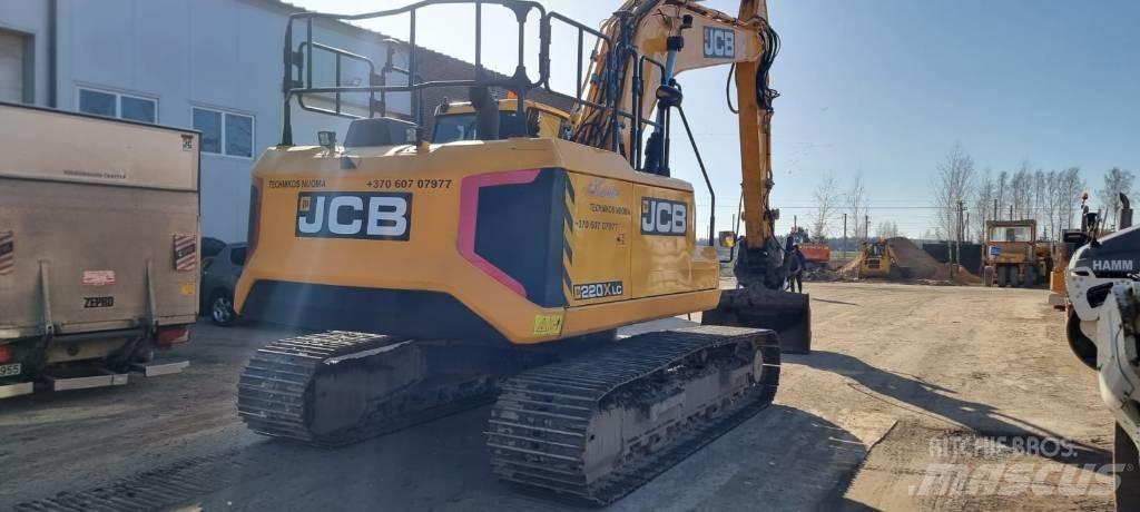 JCB 220 XL Vikšriniai ekskavatoriai