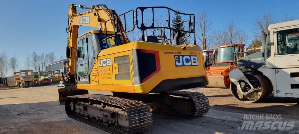 JCB 220 XL Vikšriniai ekskavatoriai