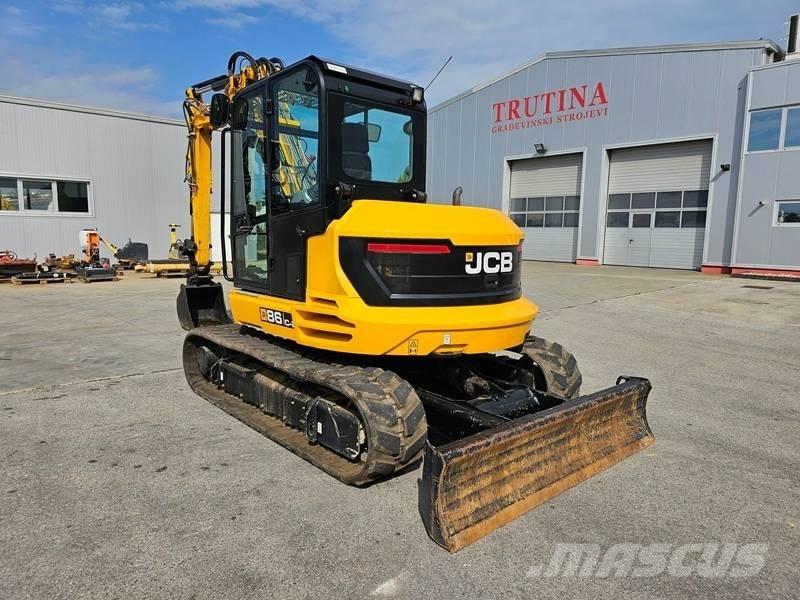 JCB 86 C-2T Vidutinės galios ekskavatoriai 7-12 t