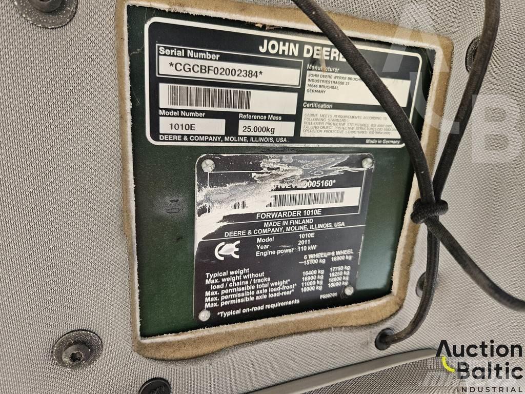 John Deere 1010 E Naudoti miškovežiai (Forvarderiai)