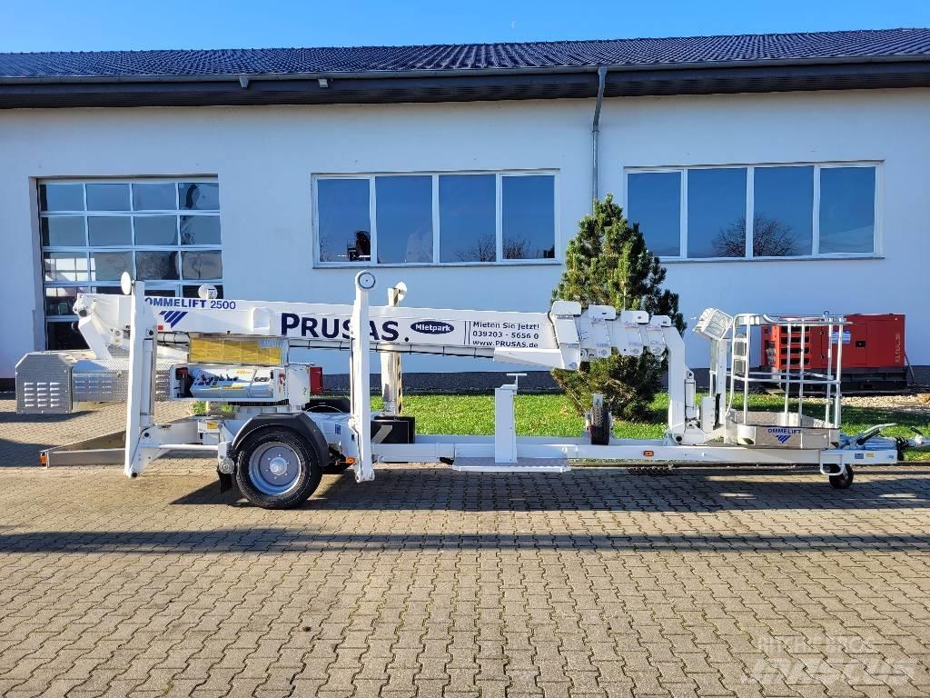 Omme 2500 EBP Ant priekabų montuojamos kėlimo platformos