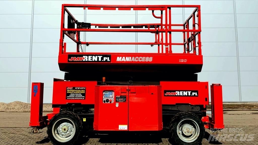 Manitou 120SC Žirkliniai keltuvai