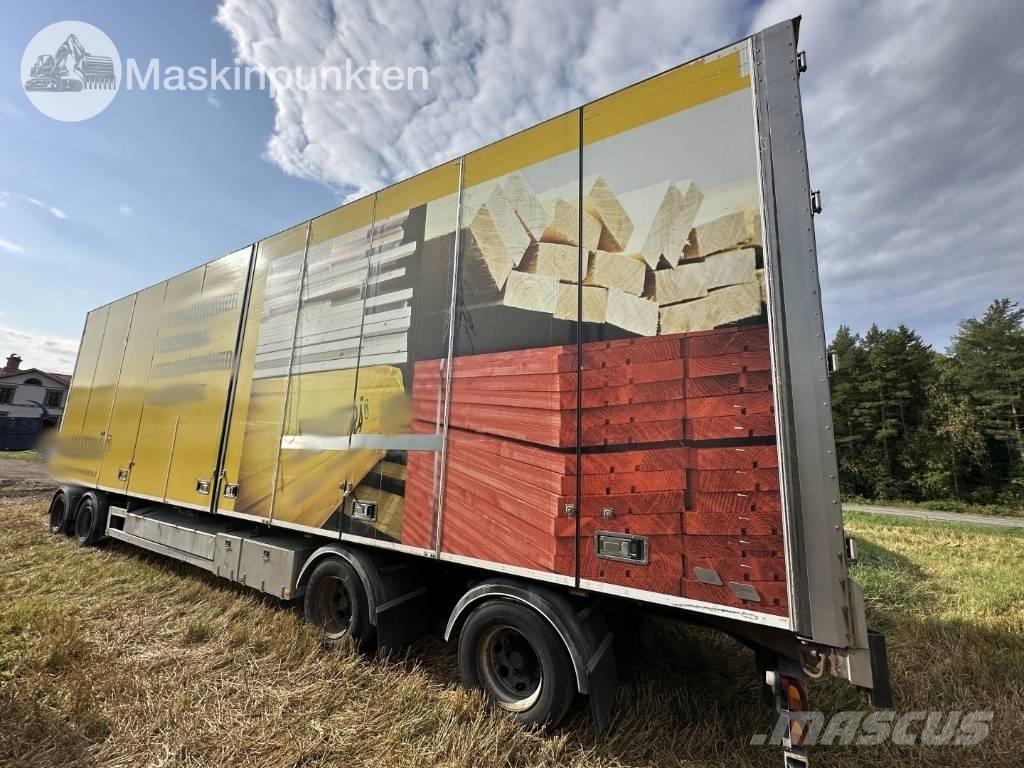 Närko D4ZW13L62 Dengtos priekabos