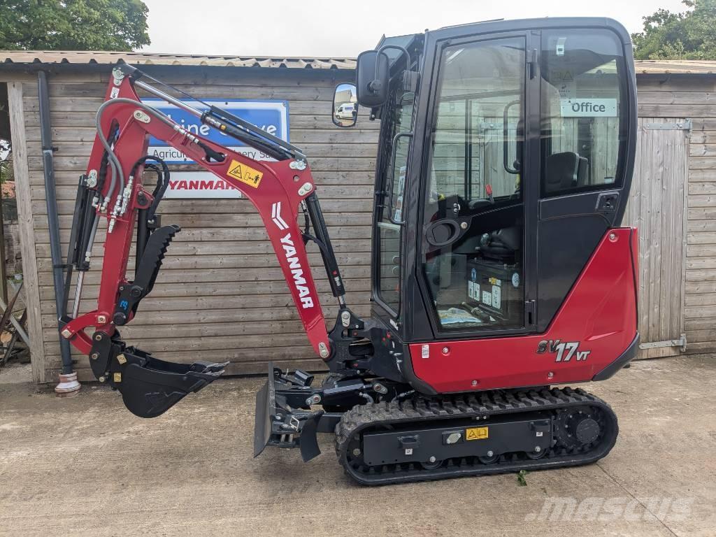 Yanmar SV 17 Mini ekskavatoriai < 7 t