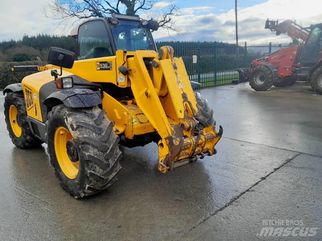 JCB 536-60 Teleskopiniai krautuvai žemės ūkiui