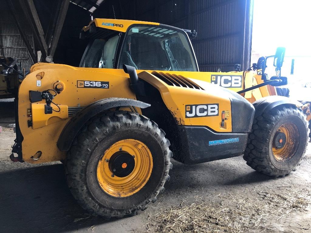JCB 536-70 Agri Pro Teleskopiniai krautuvai žemės ūkiui