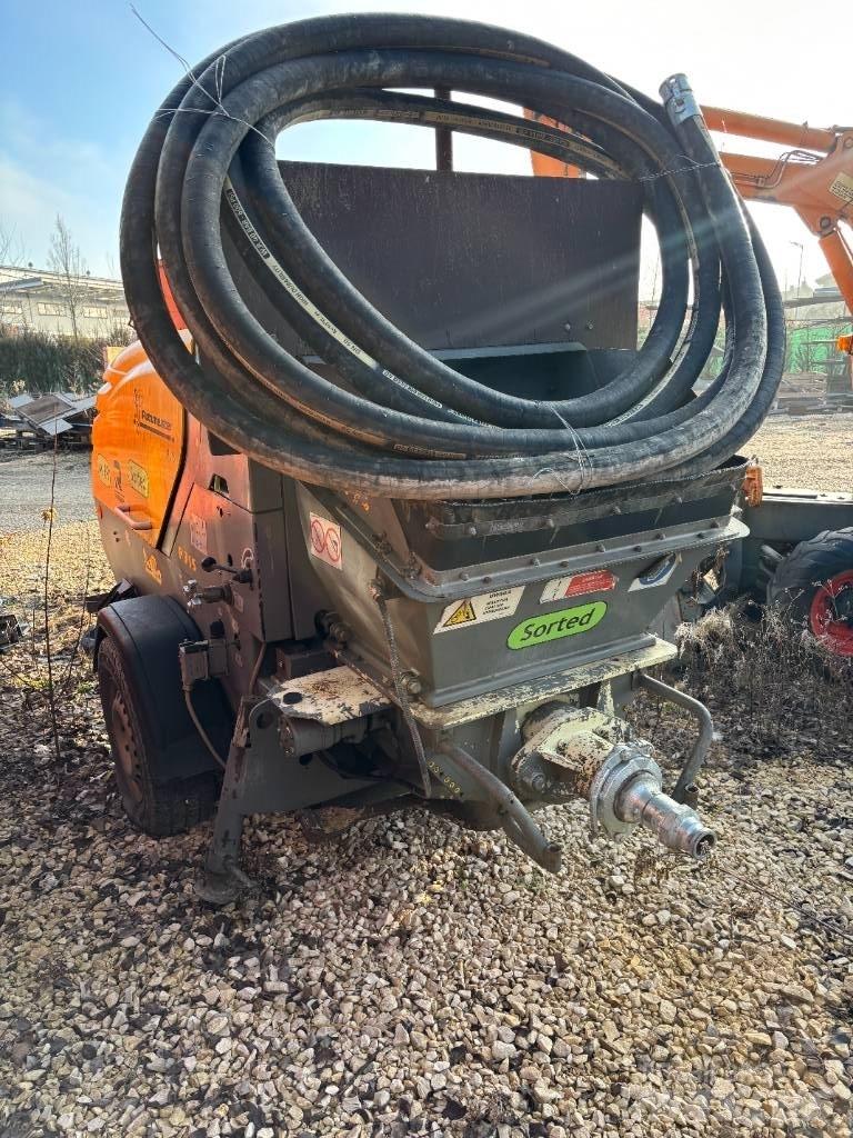 Putzmeister P 715 TD Betono siurbliai