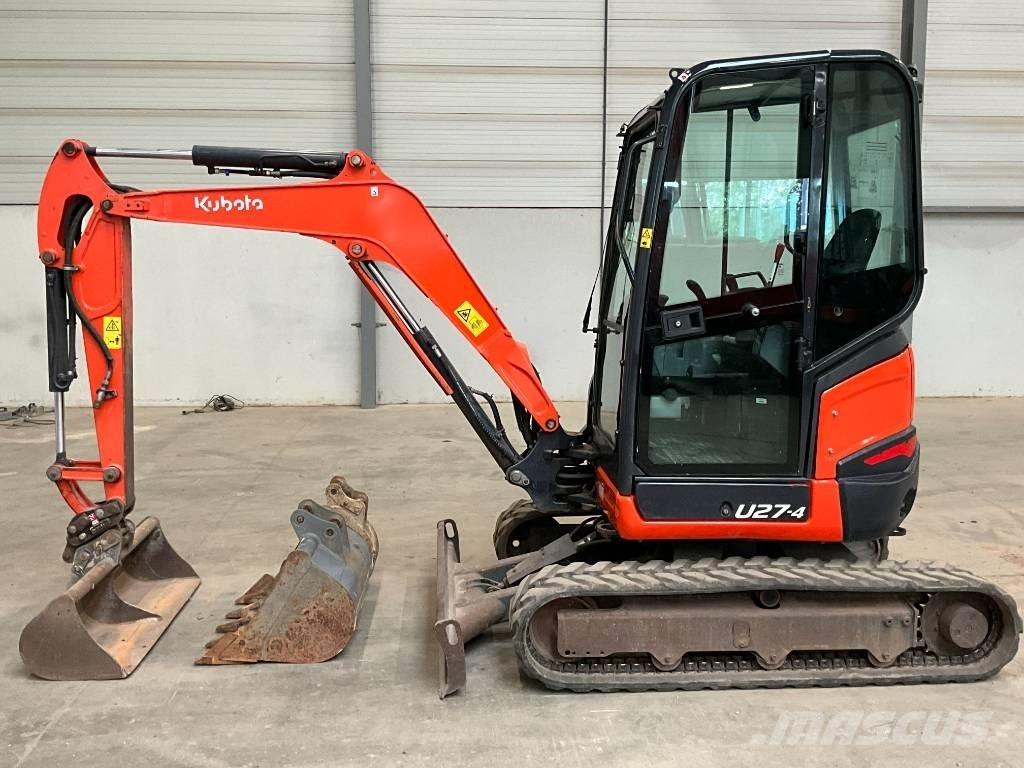 Kubota U 27-4 Mini ekskavatoriai < 7 t