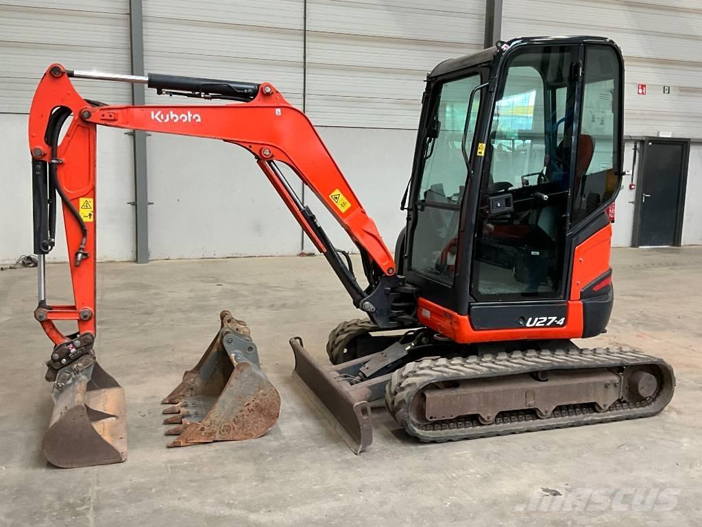 Kubota U 27-4 Mini ekskavatoriai < 7 t