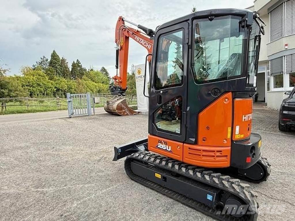 Hitachi ZX26 U-6 Mini ekskavatoriai < 7 t