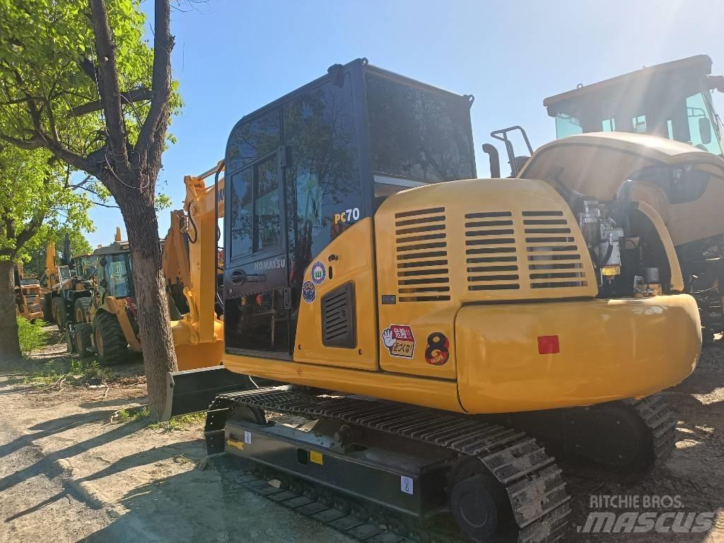 Komatsu PC 70 Mini ekskavatoriai < 7 t