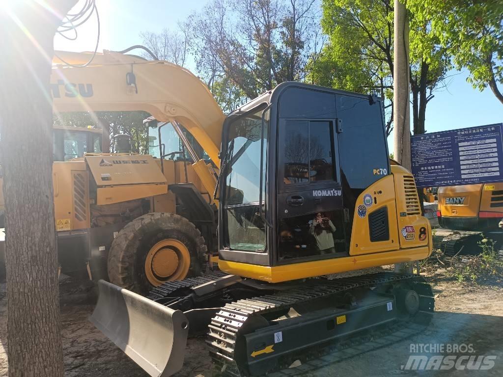 Komatsu PC 70 Mini ekskavatoriai < 7 t