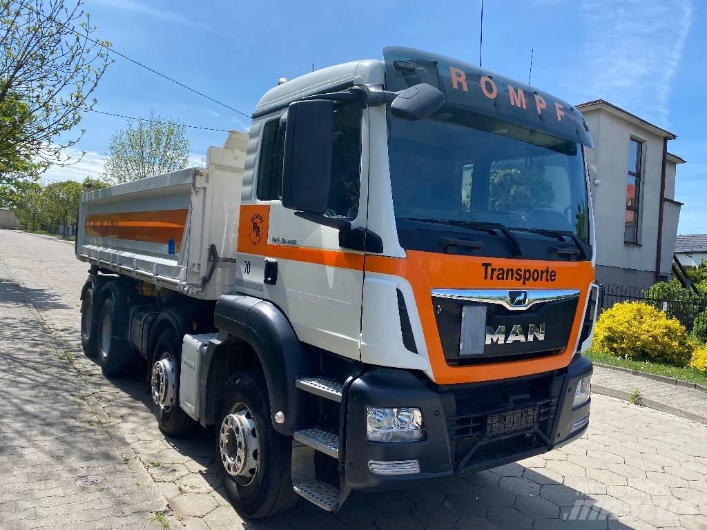 MAN TGS 35.440 BB Savivarčių priekabų vilkikai