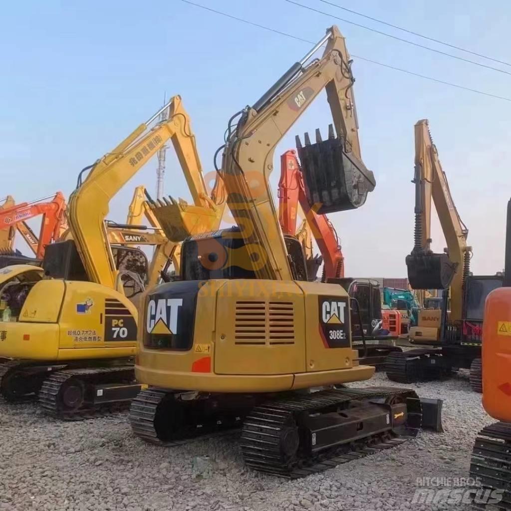 CAT 308 E 2 CR Vidutinės galios ekskavatoriai 7-12 t