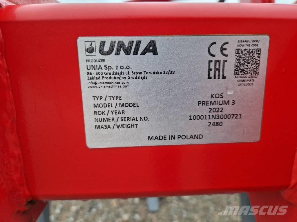 Unia KOS Premium 3 Kultivatoriai