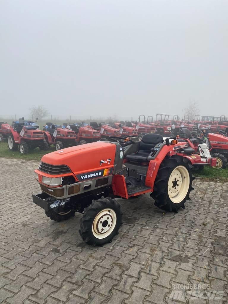 Yanmar F 7 Naudoti kompaktiški traktoriai